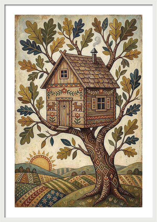 Wooden Treehouse Fantasy