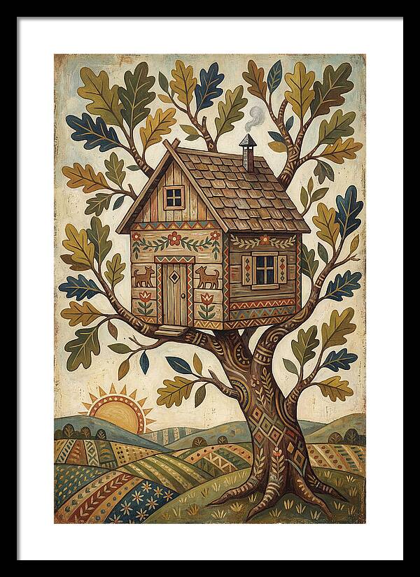 Wooden Treehouse Fantasy