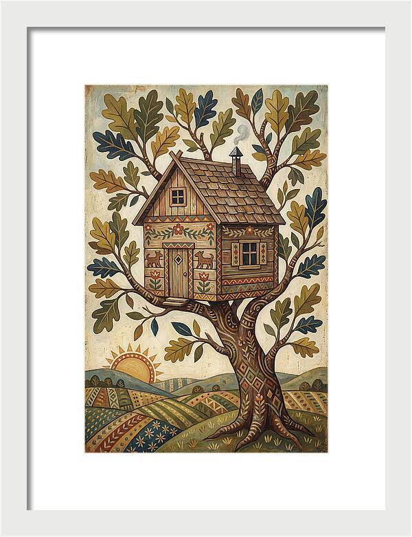 Wooden Treehouse Fantasy