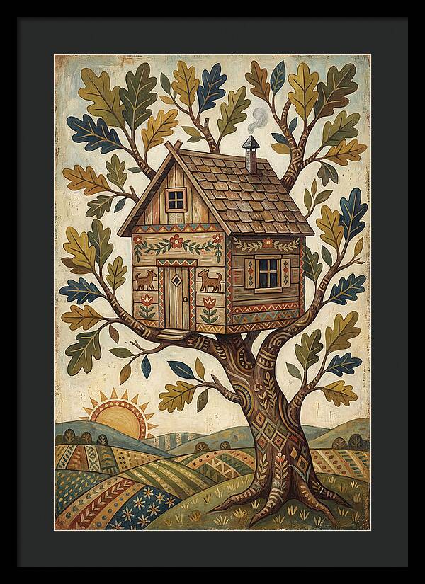 Wooden Treehouse Fantasy