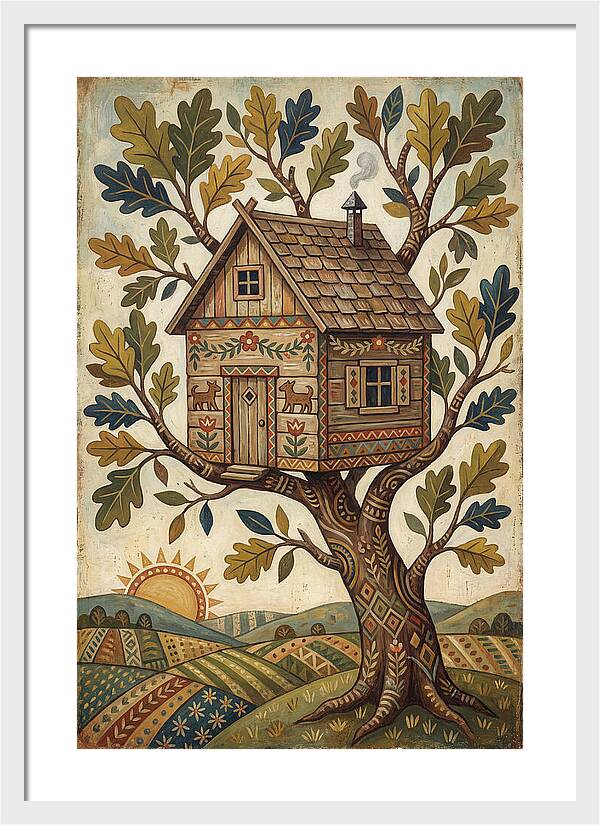 Wooden Treehouse Fantasy