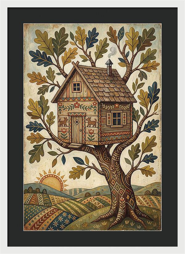 Wooden Treehouse Fantasy