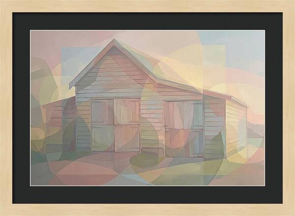 Wooden Weatherboard Barn