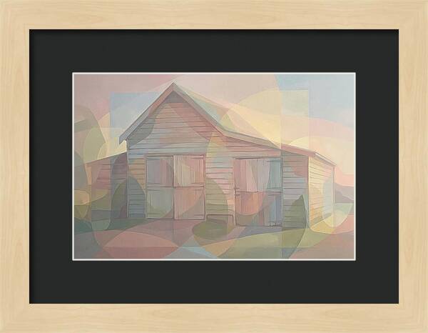 Wooden Weatherboard Barn