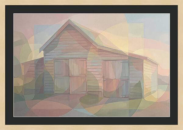 Wooden Weatherboard Barn