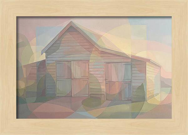 Wooden Weatherboard Barn