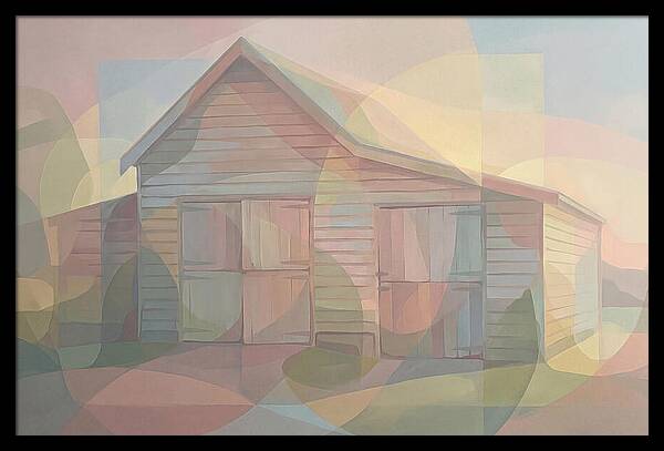 Wooden Weatherboard Barn