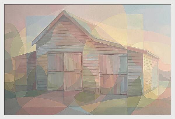 Wooden Weatherboard Barn