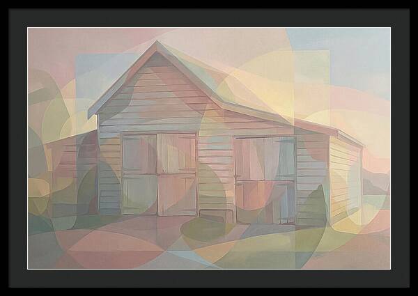 Wooden Weatherboard Barn