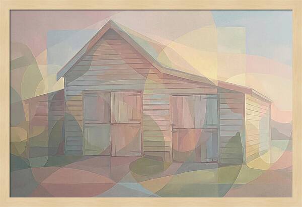 Wooden Weatherboard Barn