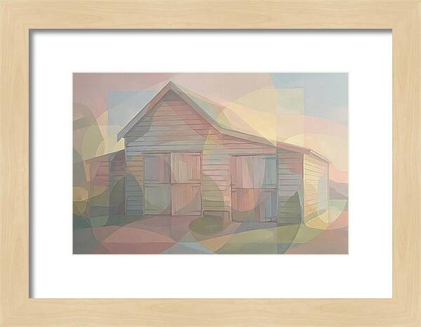 Wooden Weatherboard Barn