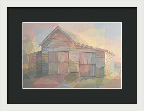Wooden Weatherboard Barn