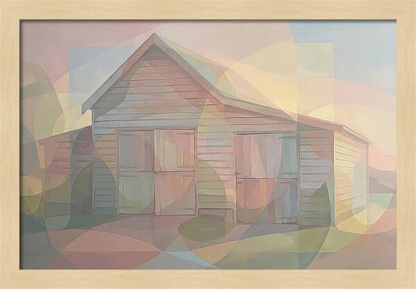 Wooden Weatherboard Barn