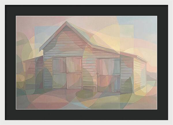 Wooden Weatherboard Barn