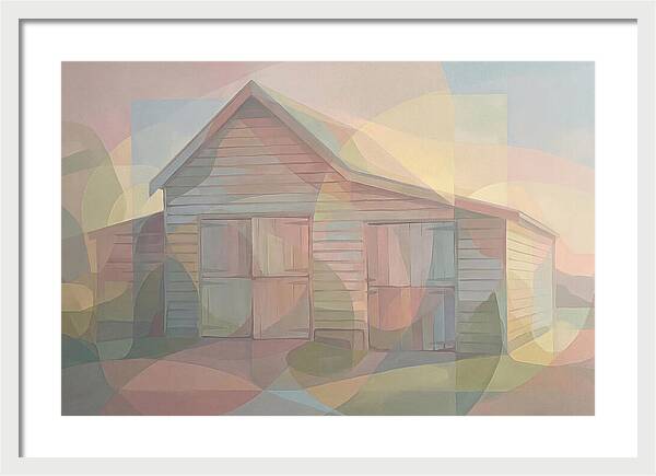 Wooden Weatherboard Barn