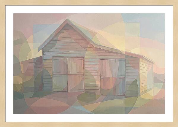 Wooden Weatherboard Barn