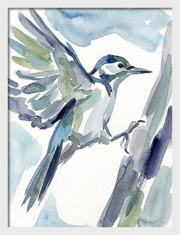 Woodpecker In Flight