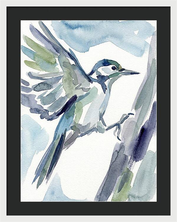 Woodpecker In Flight