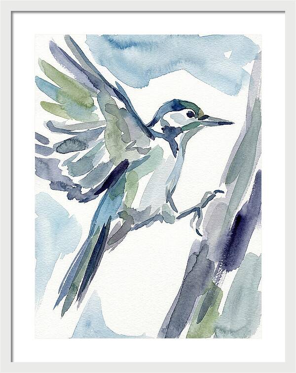 Woodpecker In Flight