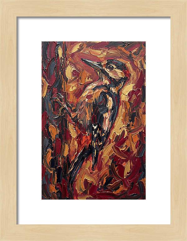 Woodpecker In Vibrant Hues