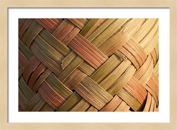 Woven Palm Leaf Texture