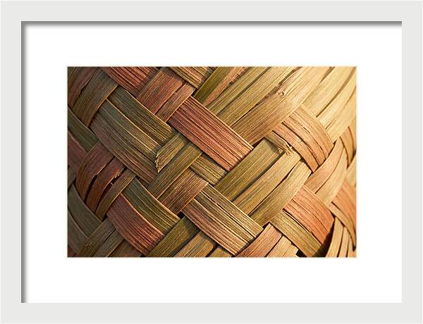 Woven Palm Leaf Texture