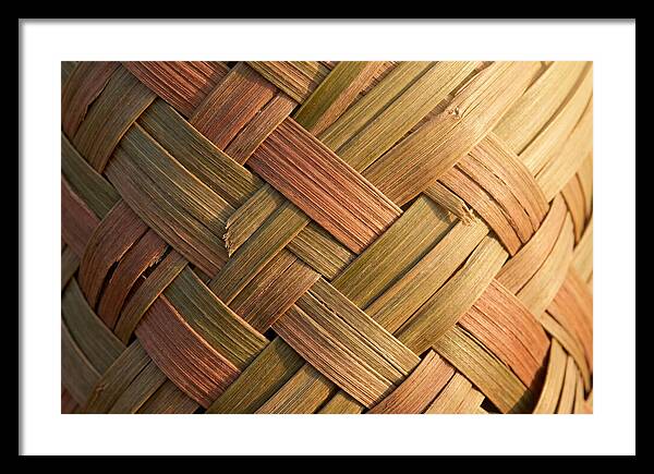 Woven Palm Leaf Texture