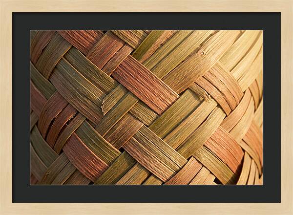 Woven Palm Leaf Texture