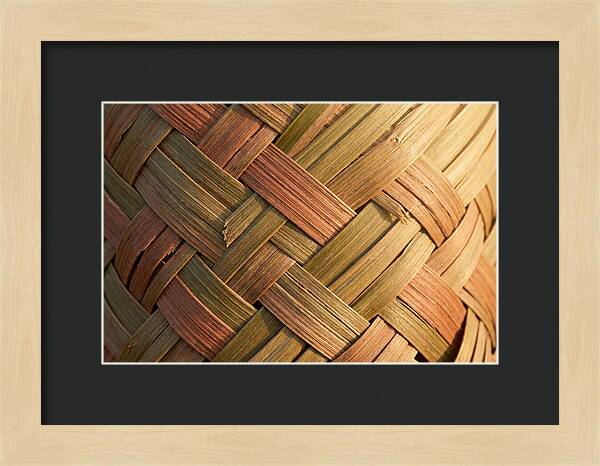 Woven Palm Leaf Texture