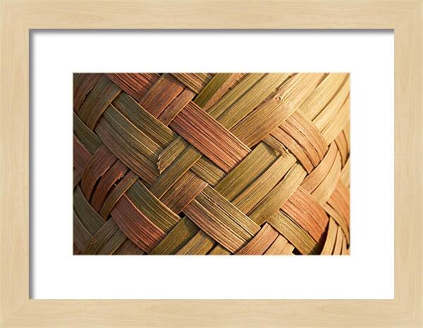Woven Palm Leaf Texture