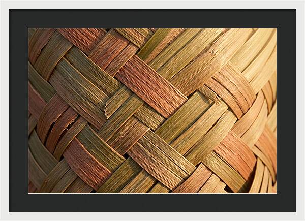 Woven Palm Leaf Texture