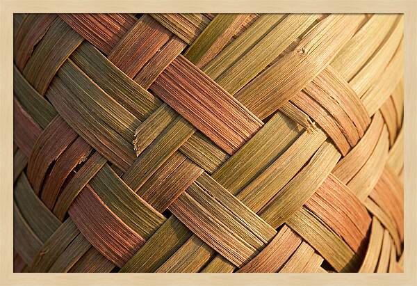 Woven Palm Leaf Texture
