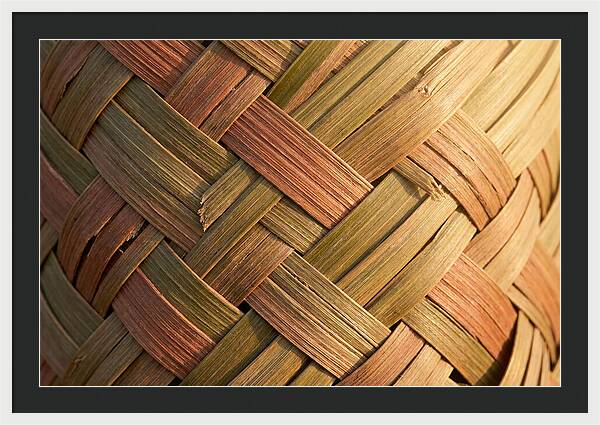 Woven Palm Leaf Texture