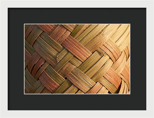 Woven Palm Leaf Texture