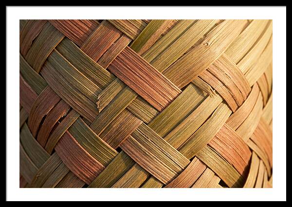 Woven Palm Leaf Texture
