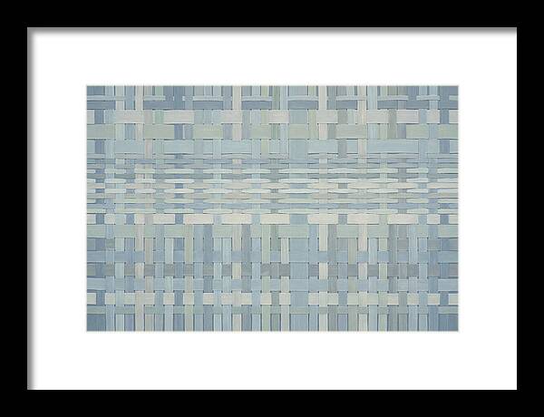 Woven Serenity In Blue Tones