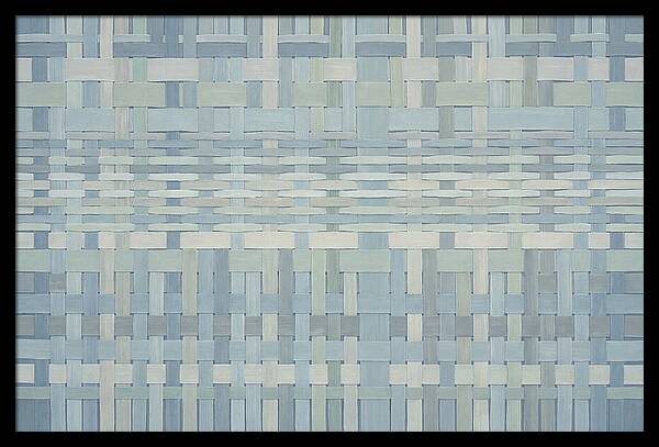 Woven Serenity In Blue Tones