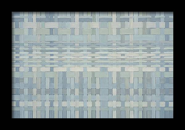 Woven Serenity In Blue Tones