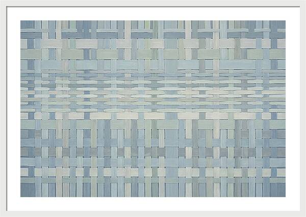 Woven Serenity In Blue Tones