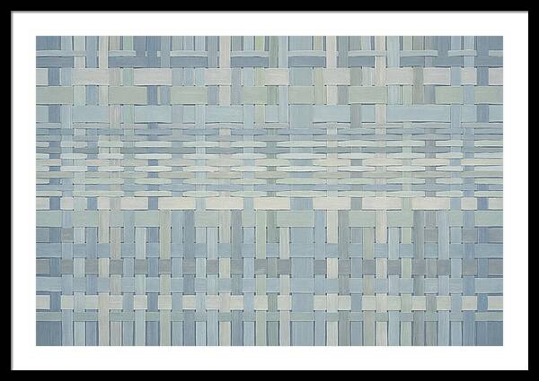 Woven Serenity In Blue Tones