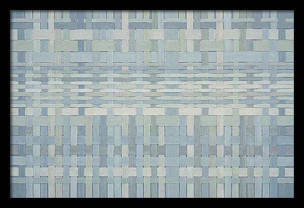 Woven Serenity In Blue Tones