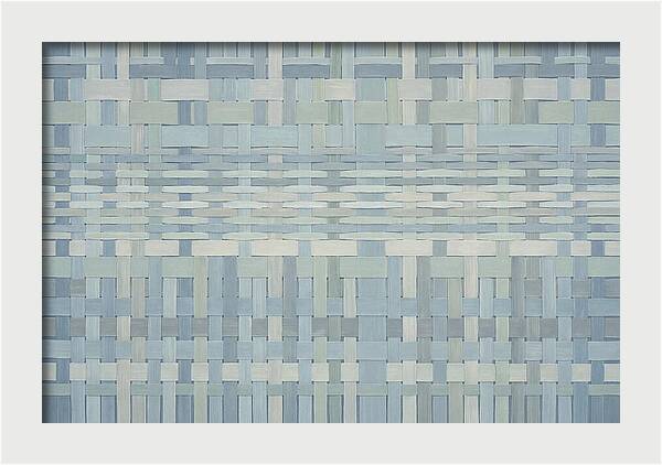 Woven Serenity In Blue Tones