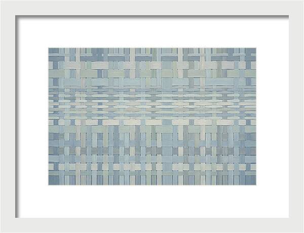 Woven Serenity In Blue Tones