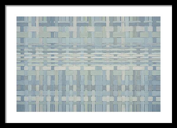 Woven Serenity In Blue Tones