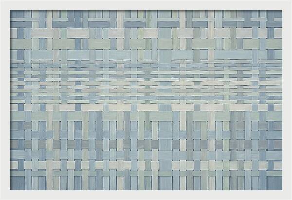 Woven Serenity In Blue Tones