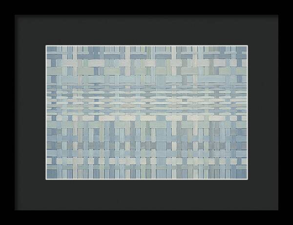 Woven Serenity In Blue Tones