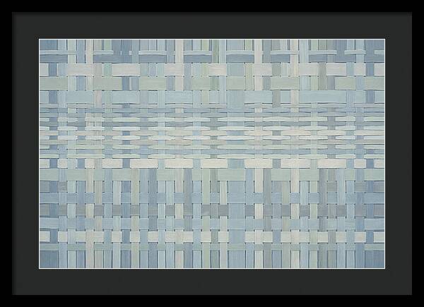 Woven Serenity In Blue Tones