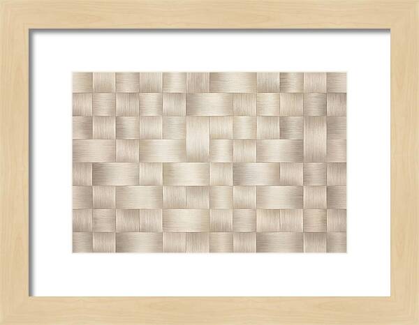Woven Textile Texture In Neutral Tones