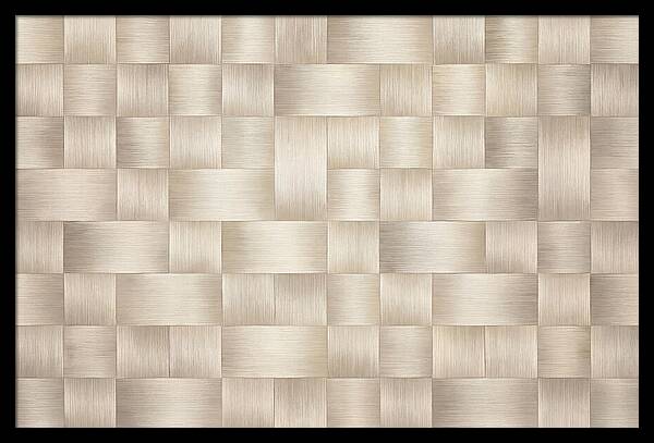 Woven Textile Texture In Neutral Tones