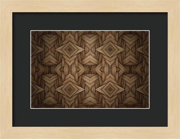 Woven Willow Basket Texture